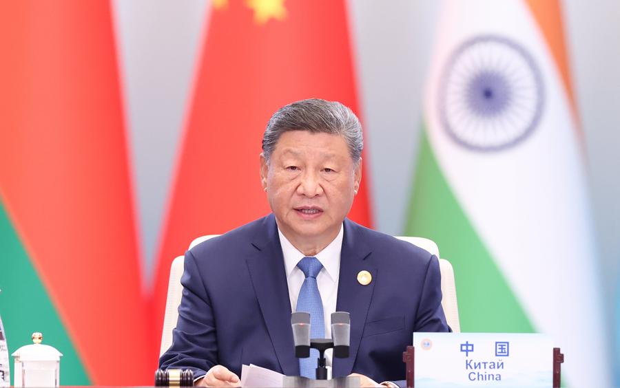 习近平主持“上海合作组织+”会议并发表重要讲话